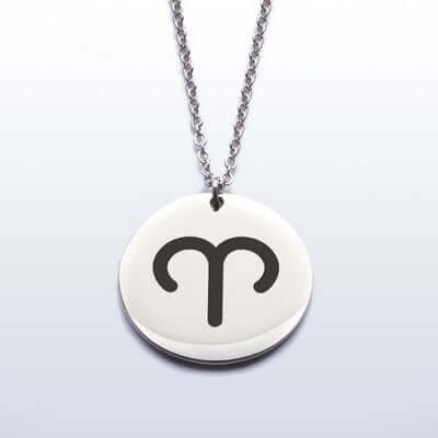 Aries sign pendant for the courageous