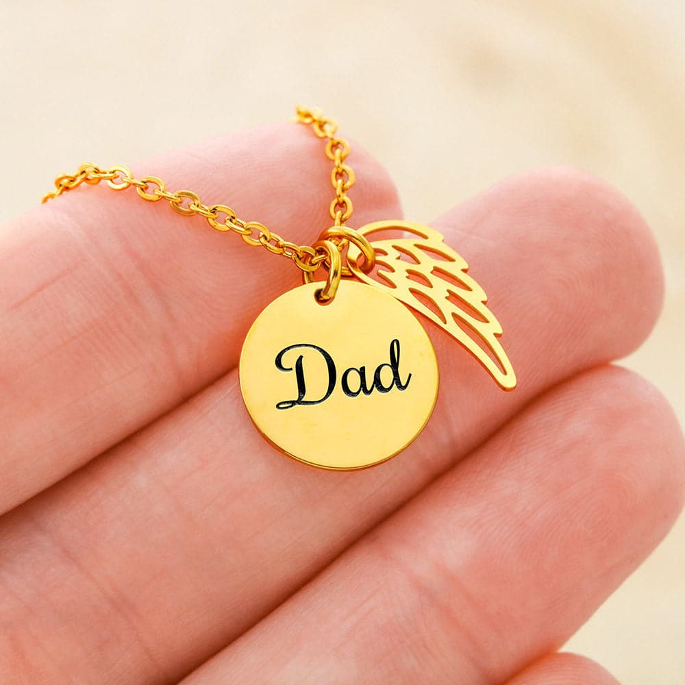 Remembrance Necklace for dad: I am Sorry for All the Stupid Things I did