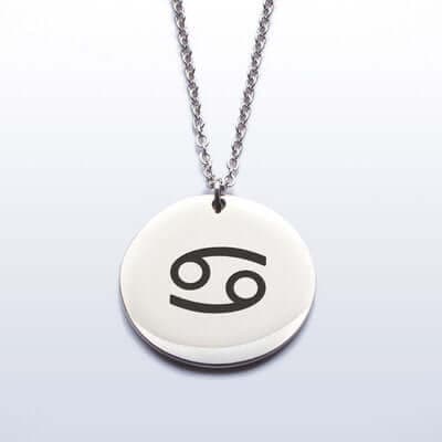 Cancer Sign Pendant Necklace to flaunt your sensitive nature